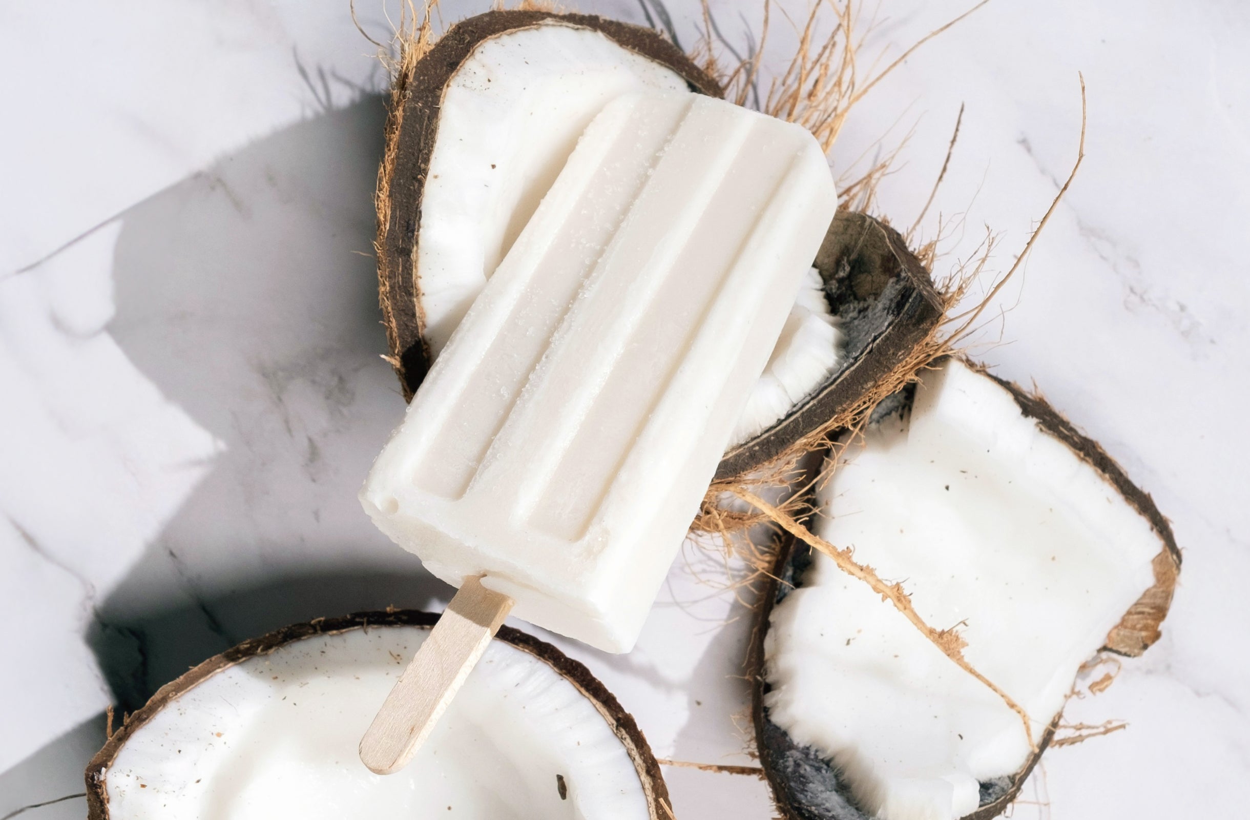 Coconut Protein Popsicles