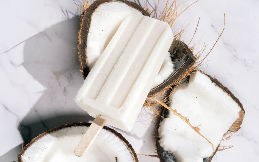 Coconut Protein Popsicles