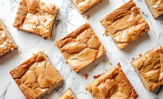 Peanut Butter Vanilla Protein Blondies