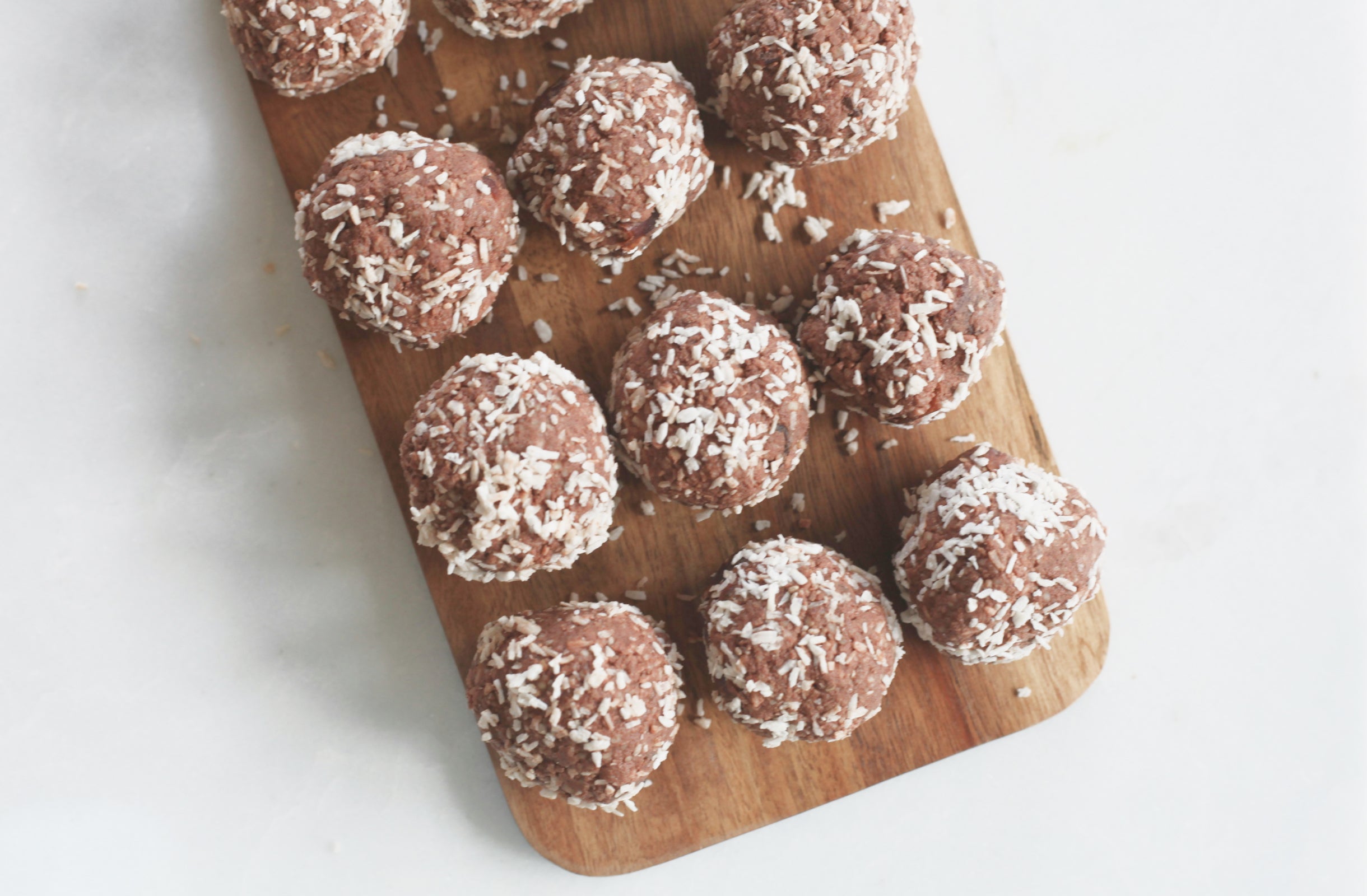 Vanilla Almond Protein Truffles