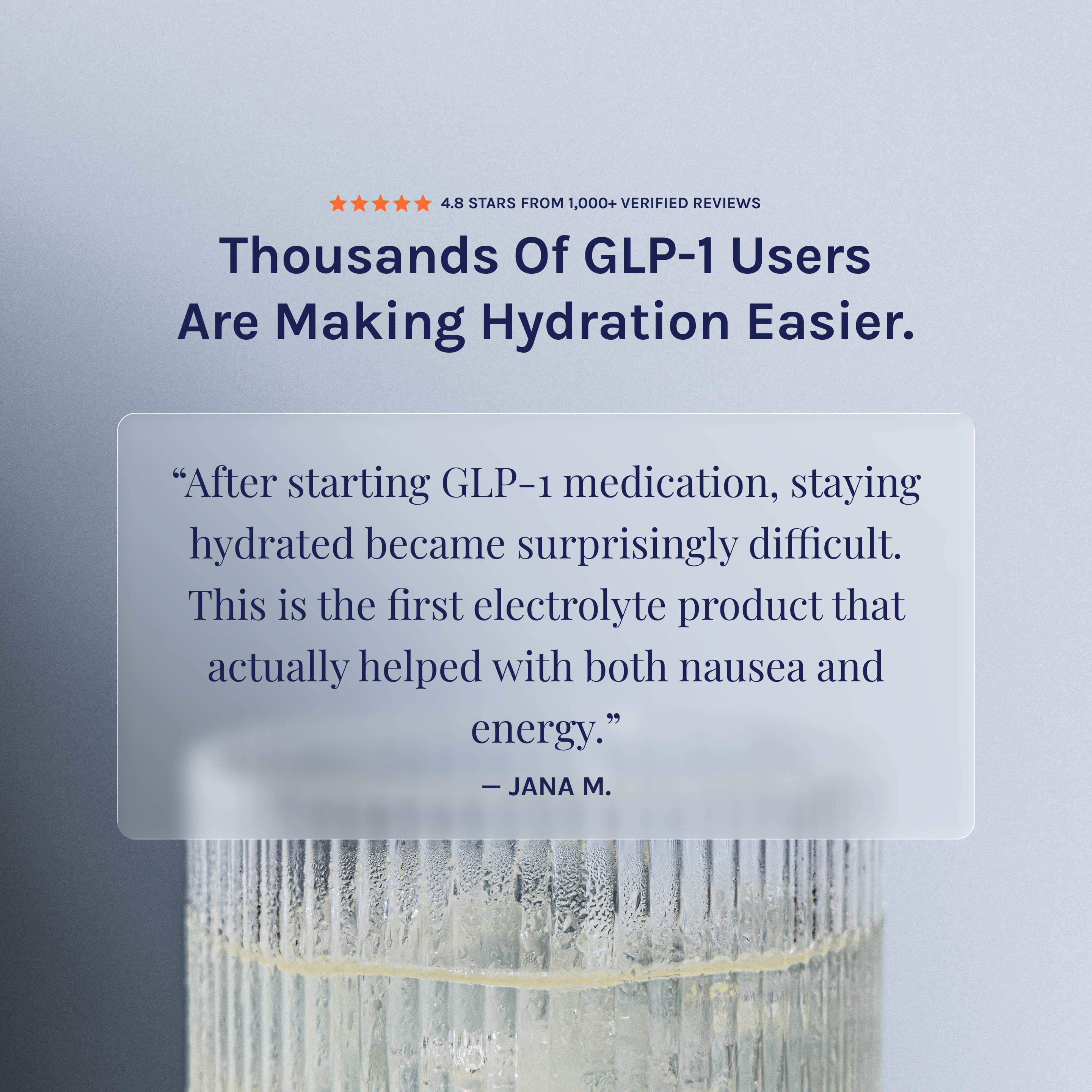 glp-1 medication hydration recommendations SoWell Electrolytes