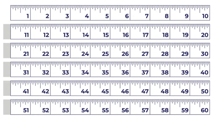 Printable Tape Measure - Measure Your Waist And Neck Circumference