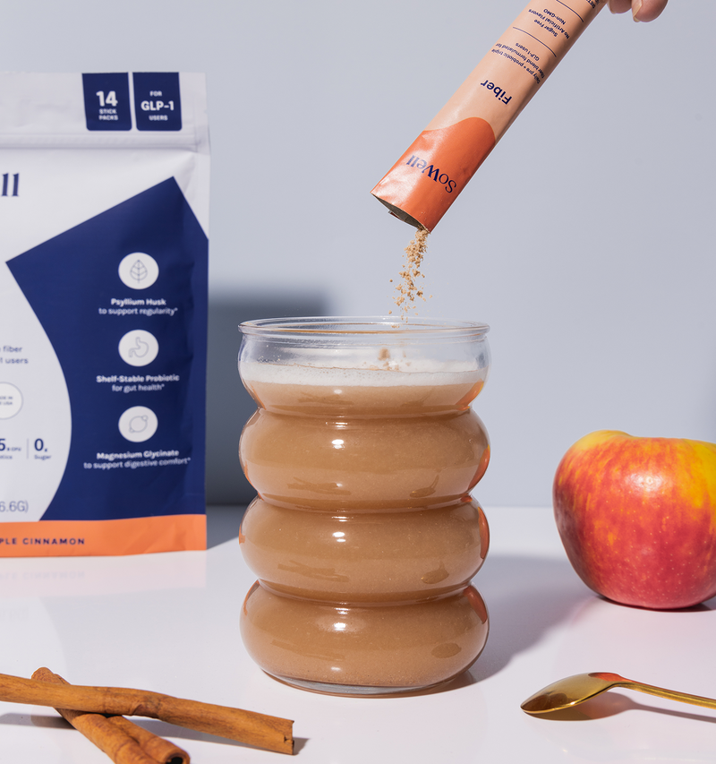Support digestive comfort and regularity on GLP-1.