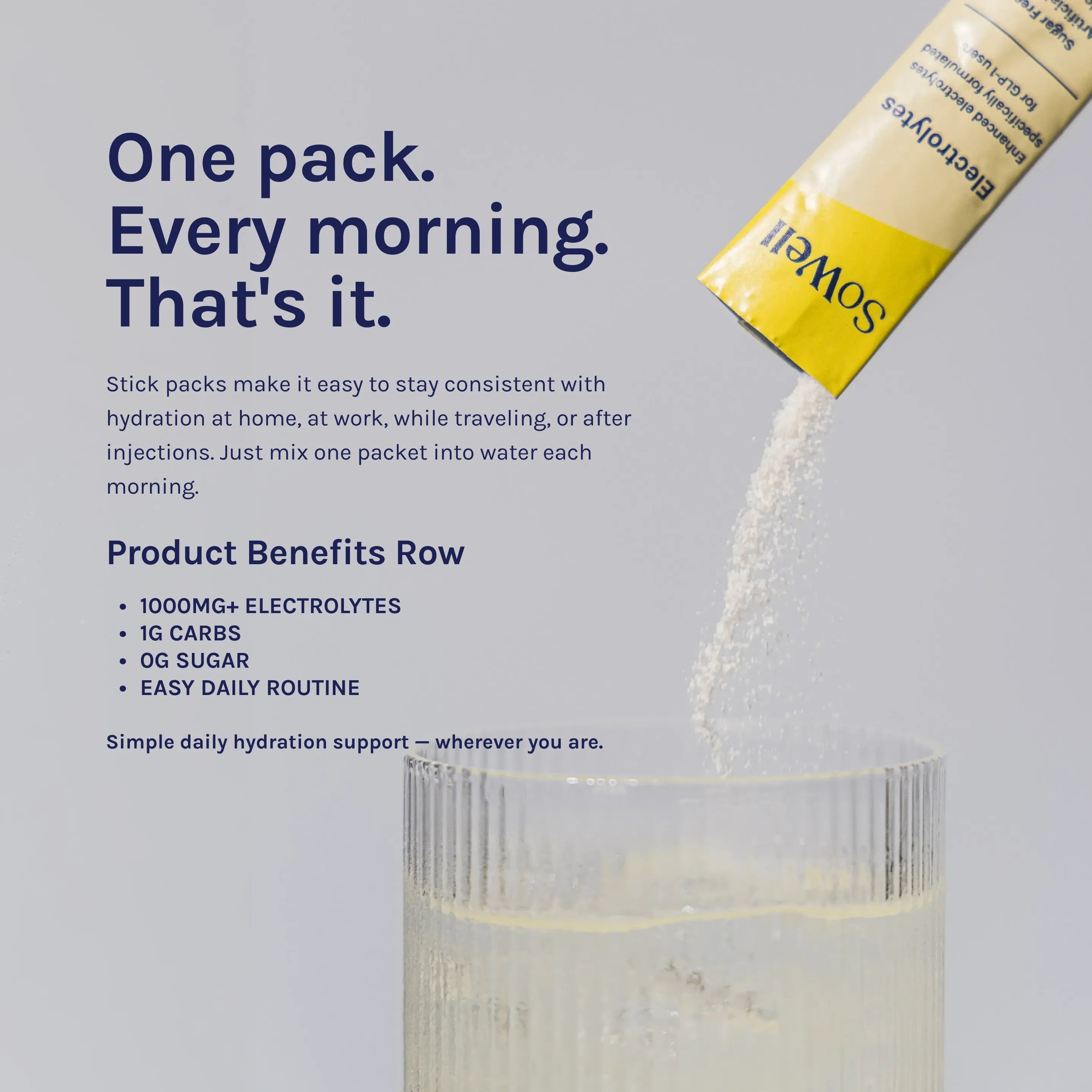 SoWell Lemon Water Electrolytes SoWell Lemon Water Electrolytes